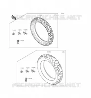 PNEUMATICI per Kawasaki NINJA 300 2015