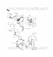 RADIATORE per Kawasaki NINJA 300 2015