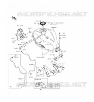 SERBATOIO DI CARBURANTE per Kawasaki NINJA 300 2015