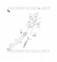 SUPPORTO per Kawasaki NINJA 300 2015