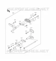 ACCESSORIO (PROTECTION MOTEUR) per Kawasaki NINJA 300 2015