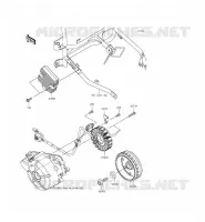 GENERATORE per Kawasaki NINJA 300 2015