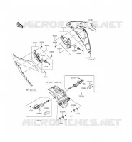 INDICATORI per Kawasaki NINJA 300 2015