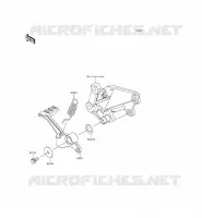 PEDALE FRENO   TORK LINK per Kawasaki NINJA 300 2015