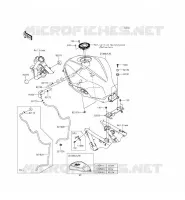 SERBATOIO DI CARBURANTE per Kawasaki NINJA 300 2015