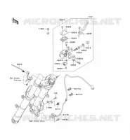 ANTERIORE POMPA per Kawasaki NINJA 300 ABS 2014