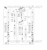 FORCELLA per Kawasaki NINJA 300 ABS 2014