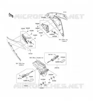 INDICATORI per Kawasaki NINJA 300 ABS 2014