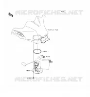 POMPA DI BENZINA per Kawasaki NINJA 300 ABS 2014