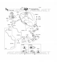 SERBATOIO DI CARBURANTE per Kawasaki NINJA 300 ABS 2014