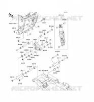 SOSPENSIONI   AMMORTIZZATORE per Kawasaki NINJA 300 ABS 2014