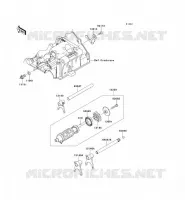 CAMBIO TAMBURO   FORCHE SHIFT per Kawasaki NINJA 300 ABS 2014