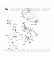 FUEL EVAPORAZIONE SISTEMA(CA) per Kawasaki NINJA 300 ABS 2014
