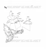 POSTO A SEDERE per Kawasaki NINJA 300 ABS 2014