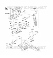 SOSPENSIONI   AMMORTIZZATORE per Kawasaki NINJA 300 ABS 2014