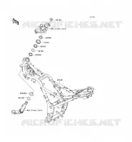 TELAIO per Kawasaki NINJA 300 ABS 2014
