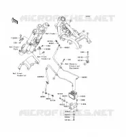 TUBO FRENO per Kawasaki NINJA 300 ABS 2014