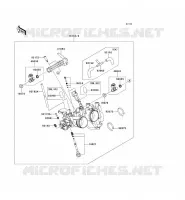 CARBURATORE per Kawasaki NINJA 300 ABS 2014