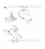 ETICHETTE per Kawasaki NINJA 300 ABS 2014