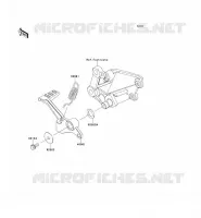 PEDALE FRENO   TORK LINK per Kawasaki NINJA 300 ABS 2014