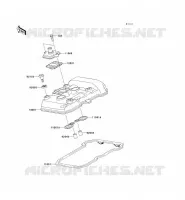 TESTATA COPERTURA per Kawasaki NINJA 300 ABS 2014
