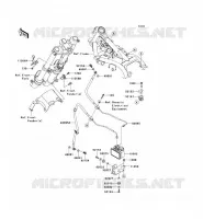 TUBO FRENO per Kawasaki NINJA 300 ABS 2014