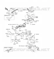 FIANCHETTI   COPERCHIO CATENA per Kawasaki NINJA 300 ABS 2014