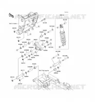 SOSPENSIONI   AMMORTIZZATORE per Kawasaki NINJA 300 ABS 2014