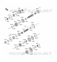 TRASMISSIONE per Kawasaki NINJA 300 ABS 2014