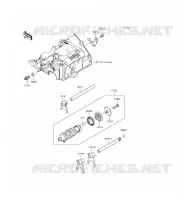 CAMBIO TAMBURO   FORCHE SHIFT per Kawasaki NINJA 300 ABS 2015