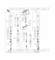 FORCELLA per Kawasaki NINJA 300 ABS 2015