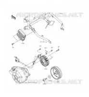 GENERATORE per Kawasaki NINJA 300 ABS 2015