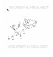 PEDALE FRENO   TORK LINK per Kawasaki NINJA 300 ABS 2015