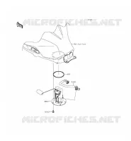 POMPA DI BENZINA per Kawasaki NINJA 300 ABS 2015