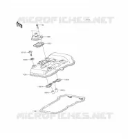 TESTATA COPERTURA per Kawasaki NINJA 300 ABS 2015