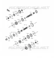 TRASMISSIONE per Kawasaki NINJA 300 ABS 2015