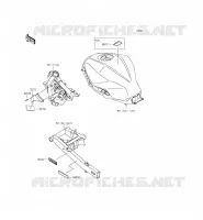 ETICHETTE per Kawasaki NINJA 300 ABS 2015