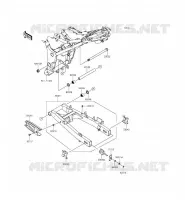 FORCELLONE per Kawasaki NINJA 300 ABS 2015