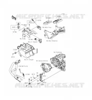 INIEZIONE DI CARBURANTE per Kawasaki NINJA 300 ABS 2015