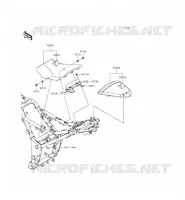 POSTO A SEDERE per Kawasaki NINJA 300 ABS 2015