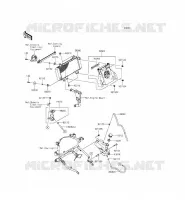 RADIATORE per Kawasaki NINJA 300 ABS 2015