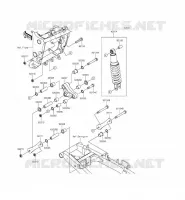 SOSPENSIONI   AMMORTIZZATORE per Kawasaki NINJA 300 ABS 2015