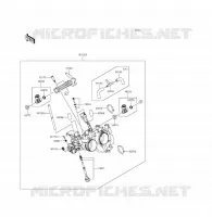 CARBURATORE per Kawasaki NINJA 300 ABS 2015