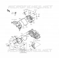 Coperchi motore per Kawasaki NINJA 300 ABS 2015