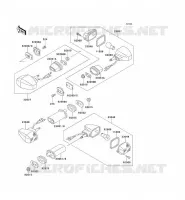 INDICATORI per Kawasaki GPZ500S 2000