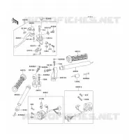 MANUBRIO per Kawasaki GPZ500S 2000