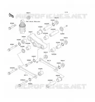 SOSPENSIONE per Kawasaki GPZ500S 2000