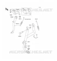 SUPPORTO per Kawasaki GPZ500S 2000