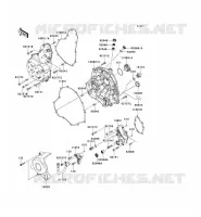 Coperchi motore per Kawasaki ER-6F ABS 2008