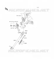 SUPPORTO per Kawasaki ER-6F ABS 2008